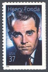 Henry Fonda - Single Stamp 11th in Legends of Hollywood Series United States, 2005